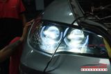 Độ Bi LED Laser, Bi LED Gầm Và Vòng Angel Kiểu BMW Cho Xe BMW X6