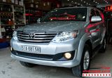 Độ cặp BI LED và LED mí Mica cho Toyota Fortuner tại TPHCM