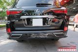 Lắp Ốp Giả Ống Xả Chính Hãng Cho Xe Lexus Lx570