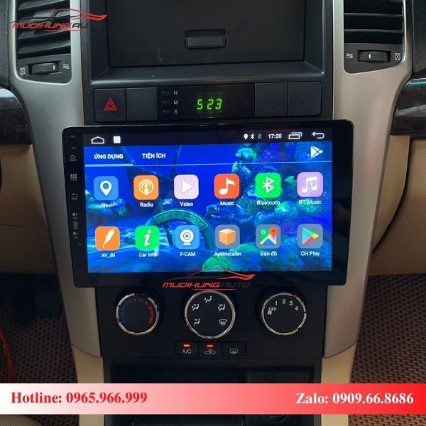 Màn Hình Android Xe Chevrolet Captiva