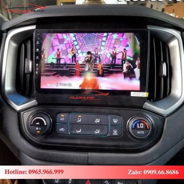 Màn Hình Android Xe Chevrolet Colorado