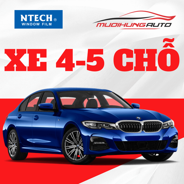 Phim Cách Nhiệt Ntech Xe 4-5 Chỗ