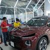 Phủ Ceramic Chuyên Nghiệp Cho Hyundai Santafe 2019 Tại TPHCM