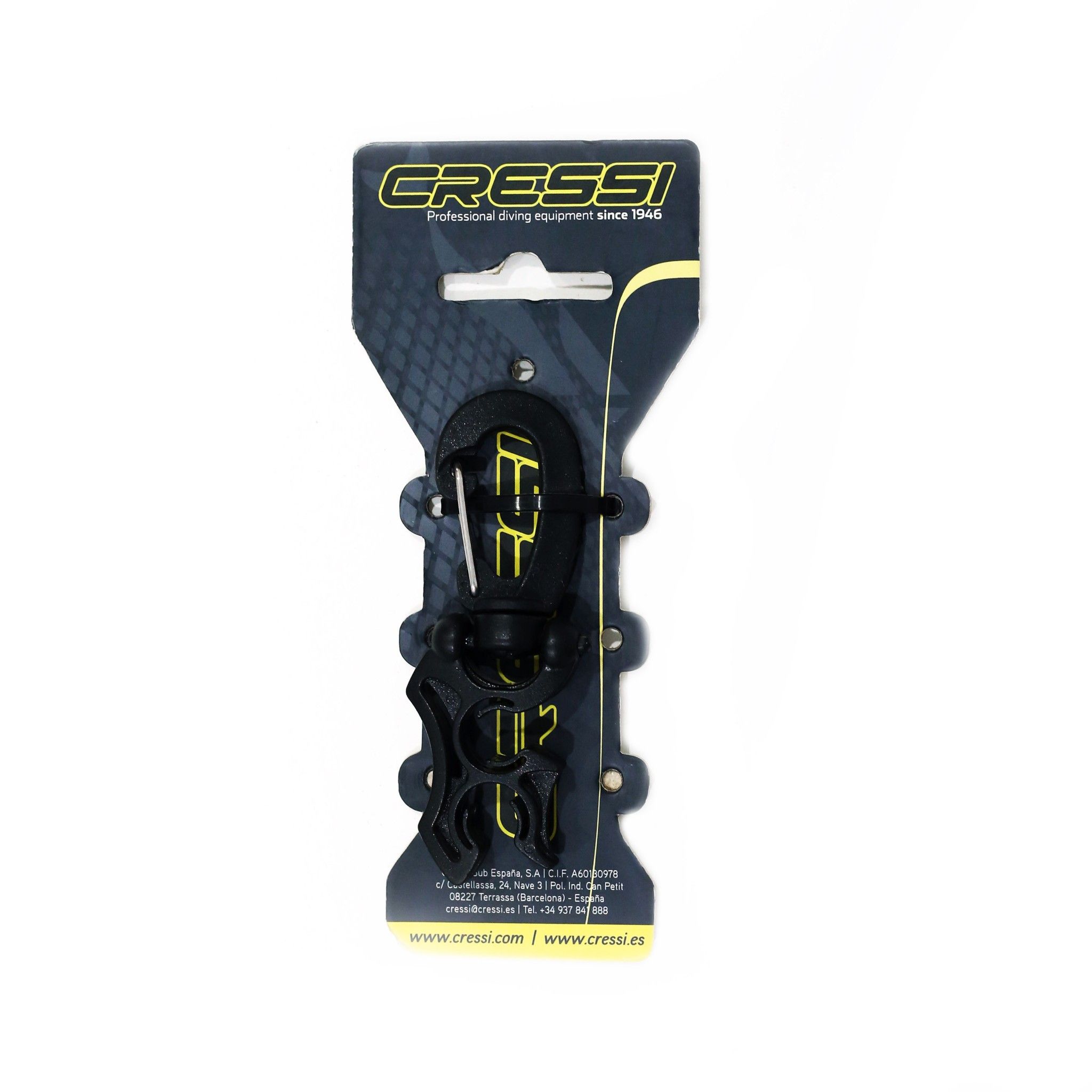 Móc treo dây áo BCD Cressi Hose Holder Y Black