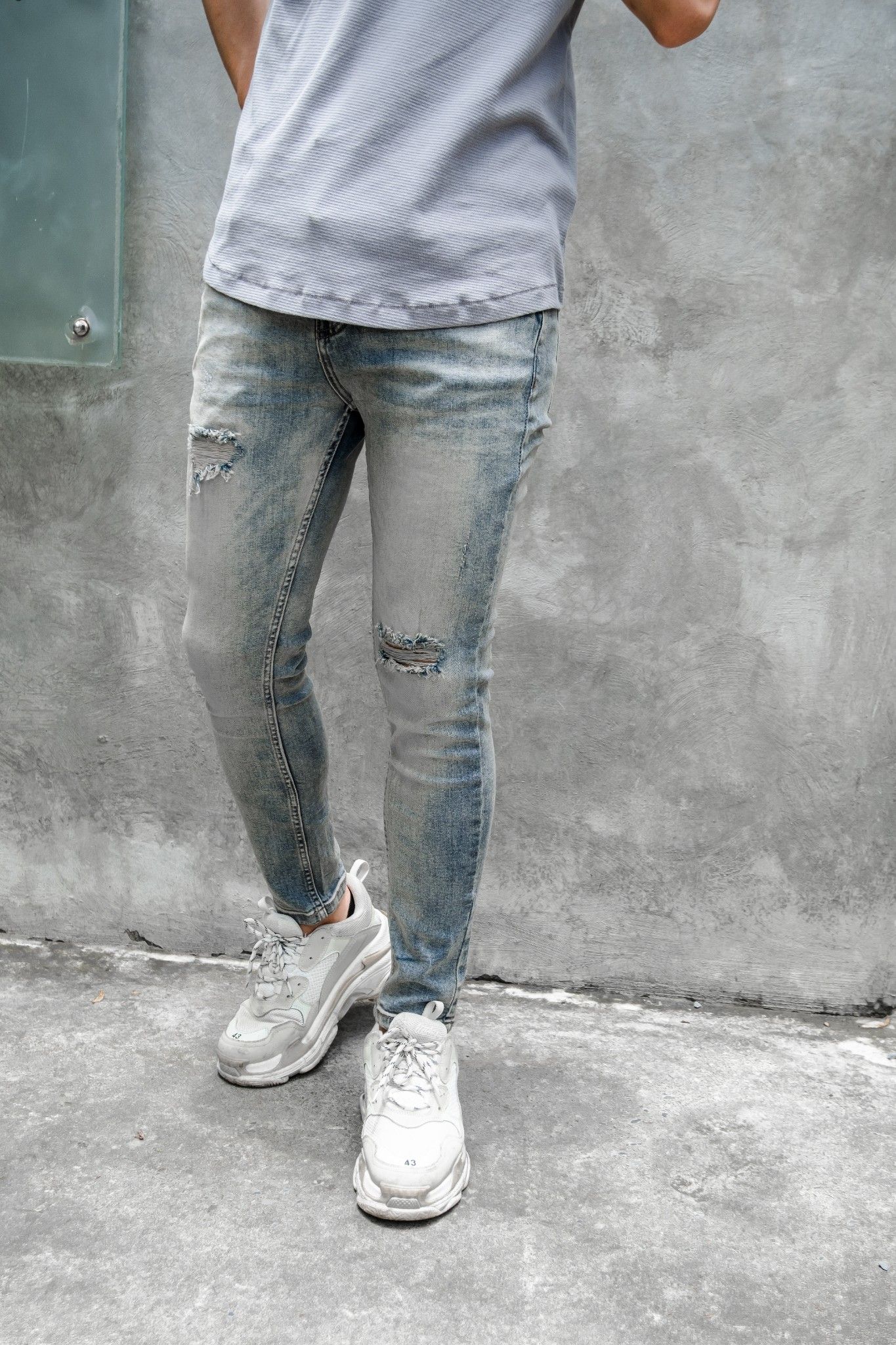 Quần Jean Xám G627 QJ154