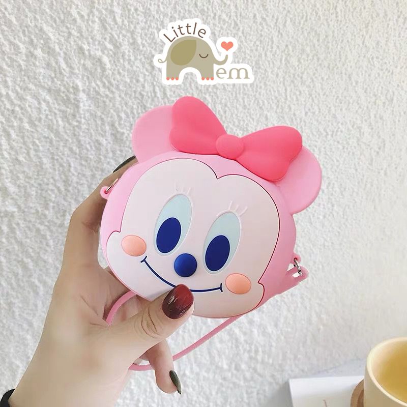 Set túi đeo chéo Silicone cho bé và mẹ