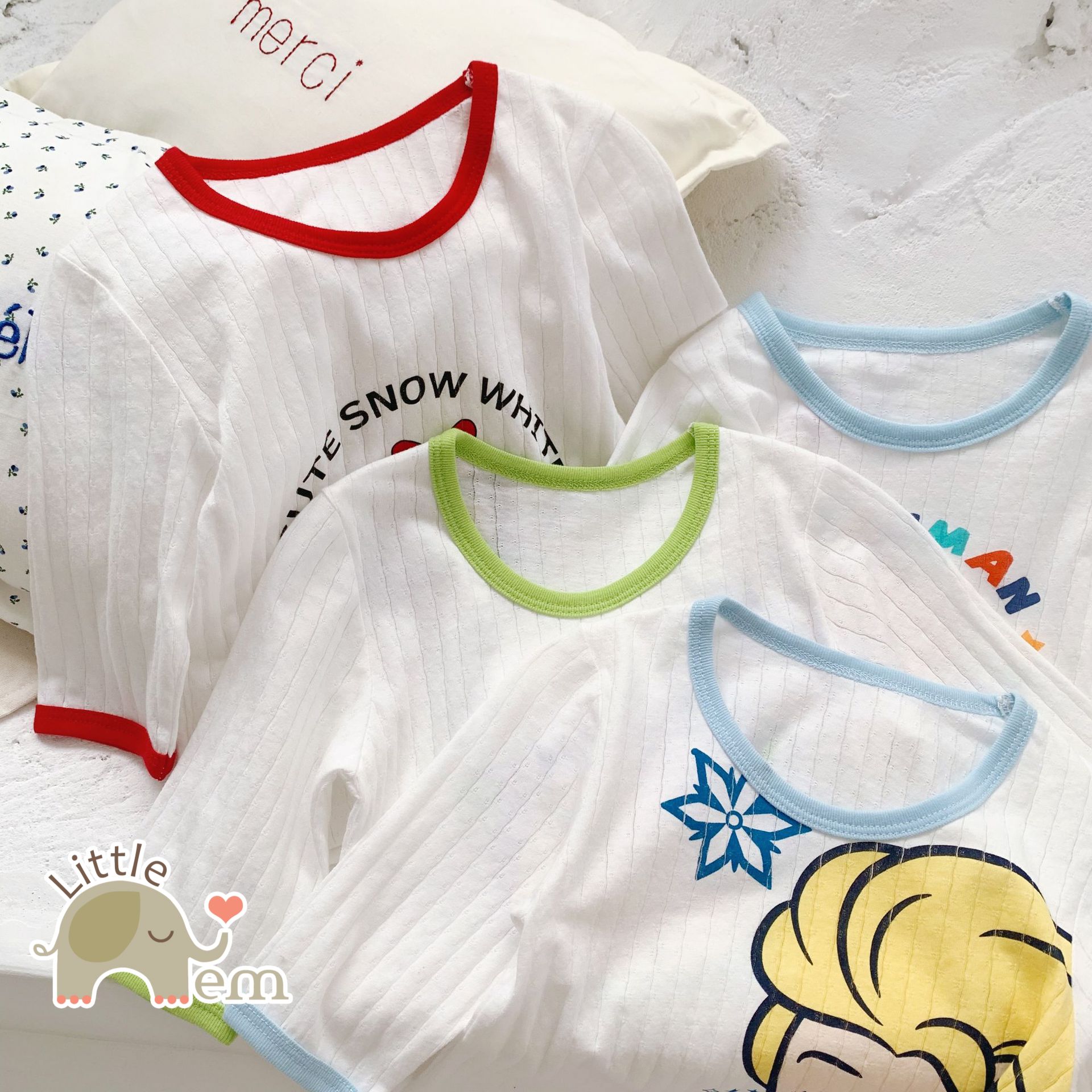 Bộ đồ bé gái Cotton xuất Nhật lửng _ Elsa