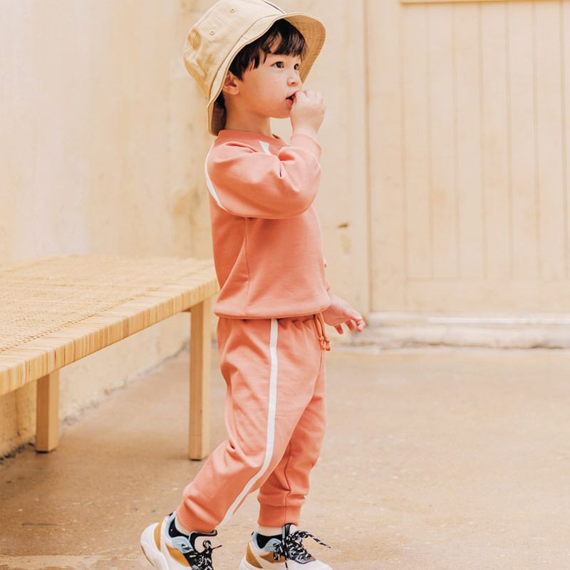 Bộ đồ bé gái/ bé trai Hàn Quốc Bebezoo dài tay _ Lion Circus