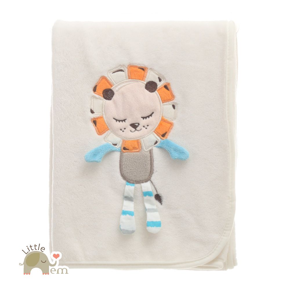 Chăn lông tuyết mịn cho bé kích thước 75 x 100cm _ Basic Animal