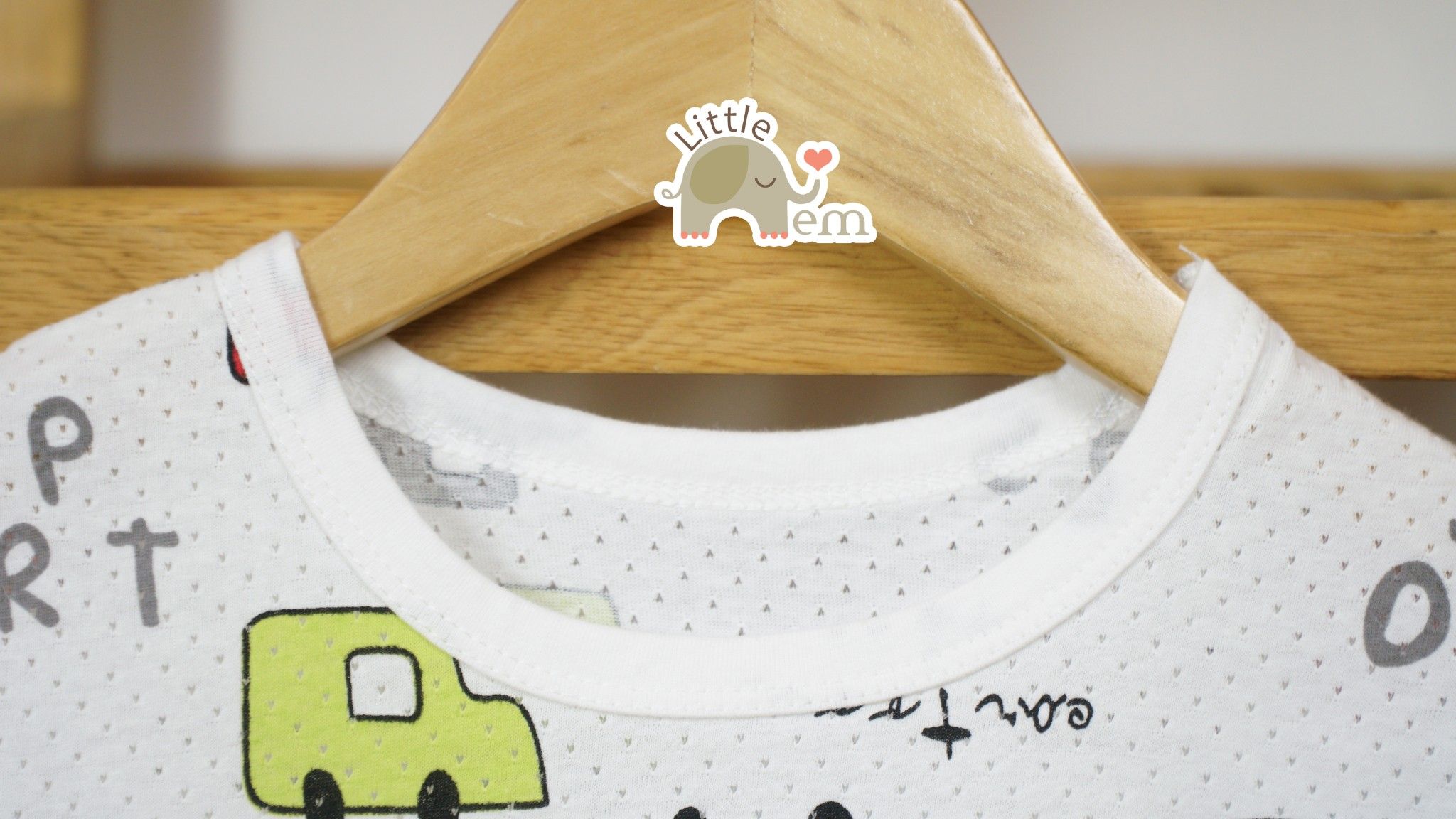 Bộ đồ bé gái Cotton tre cộc tay _ Little Red Riding Hood