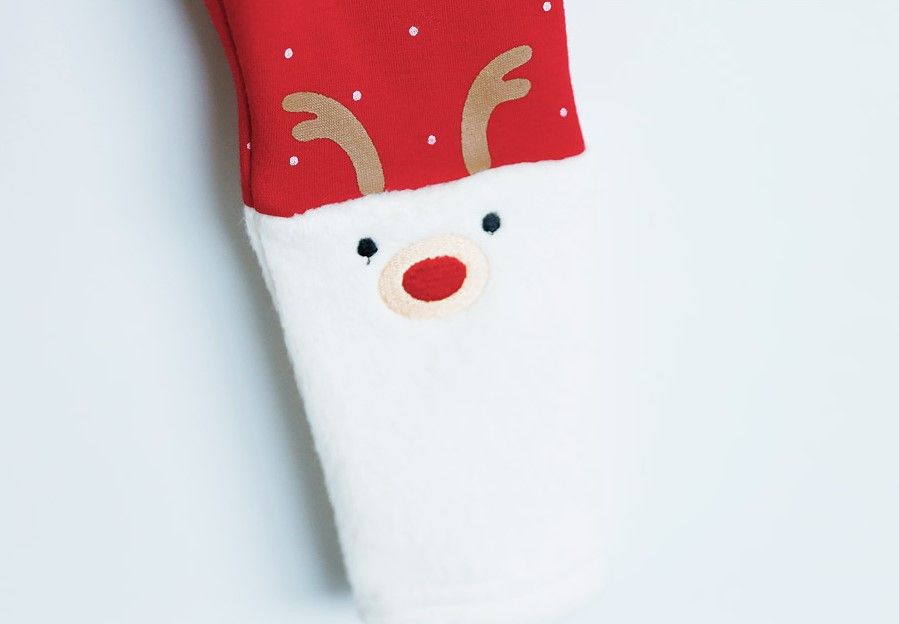 Quần bé trai/ bé gái Hàn Quốc Bebezoo _ Christmas đỏ