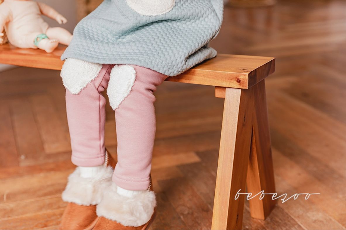Quần legging bé gái Hàn Quốc Bebezoo _ Heart
