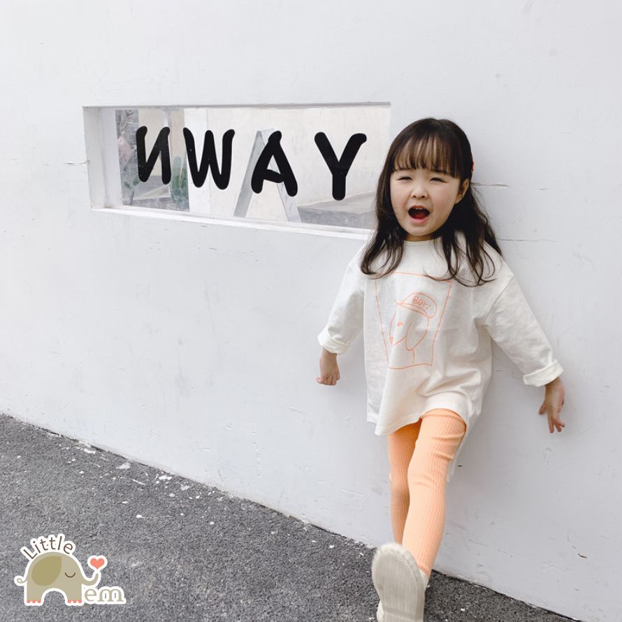 Quần legging cho bé gái kiểu dáng Hàn Quốc _ Bốn màu