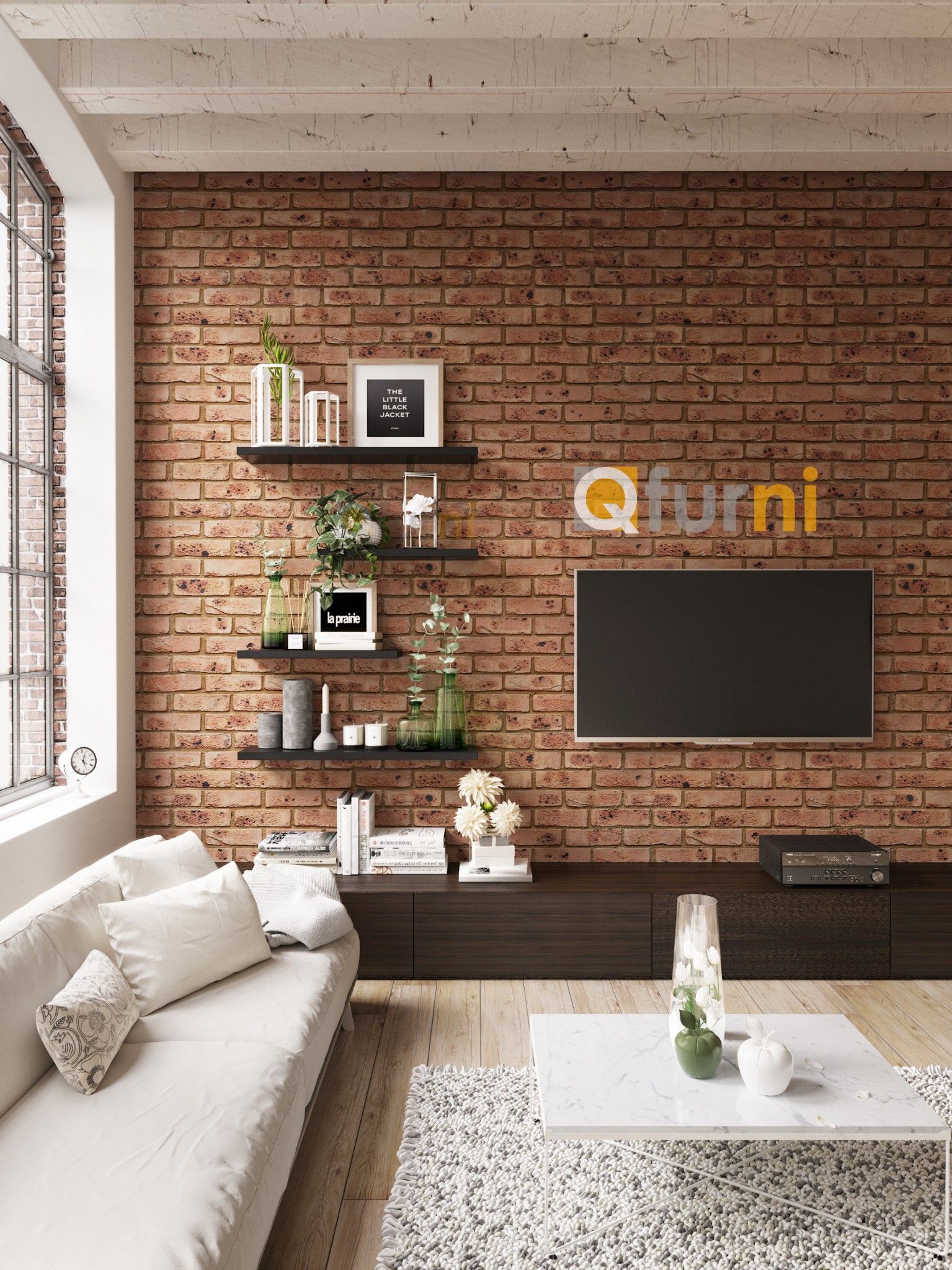 Set 4 kệ treo tường trang trí SK10