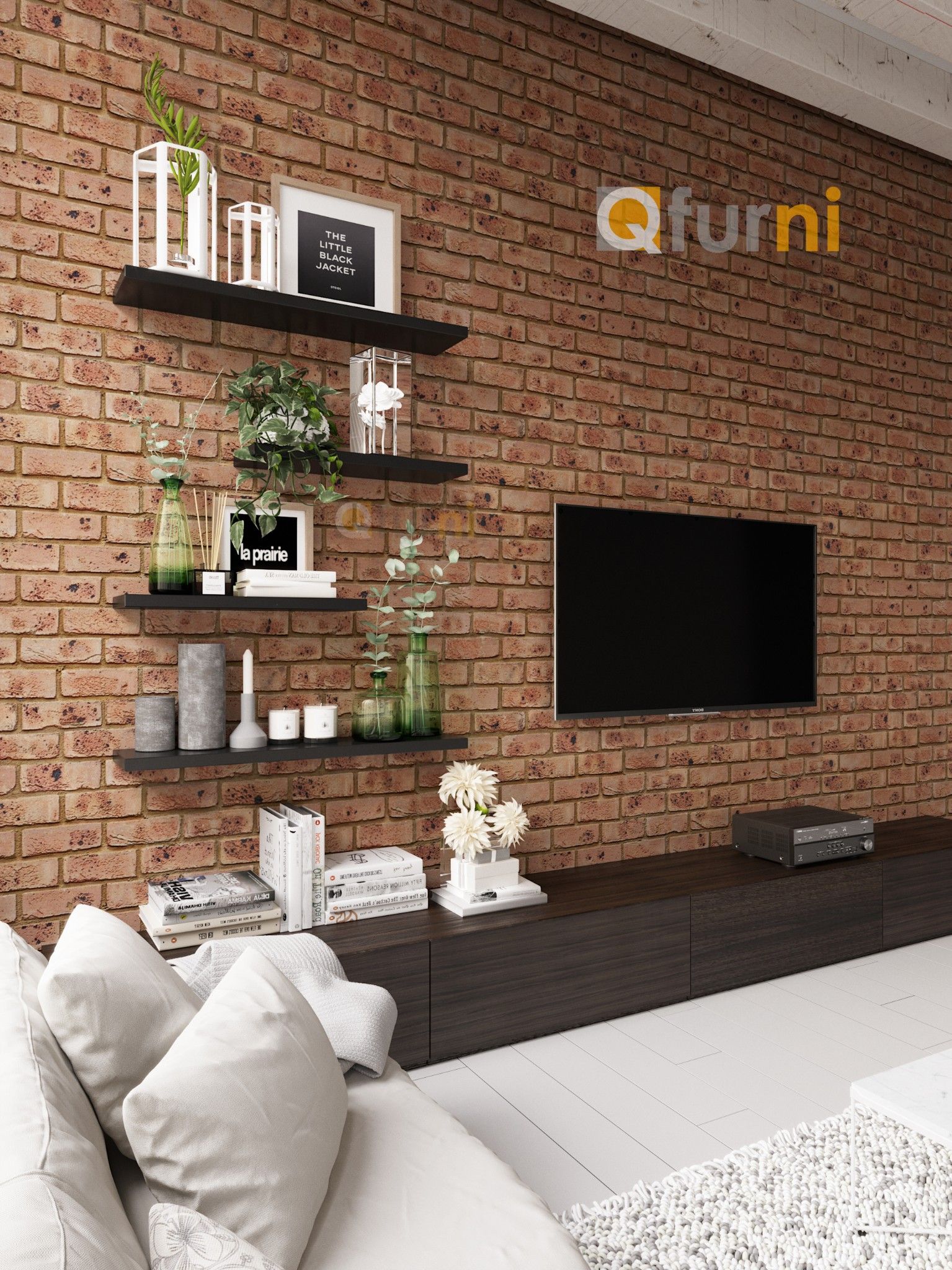 Set 4 kệ treo tường trang trí SK10