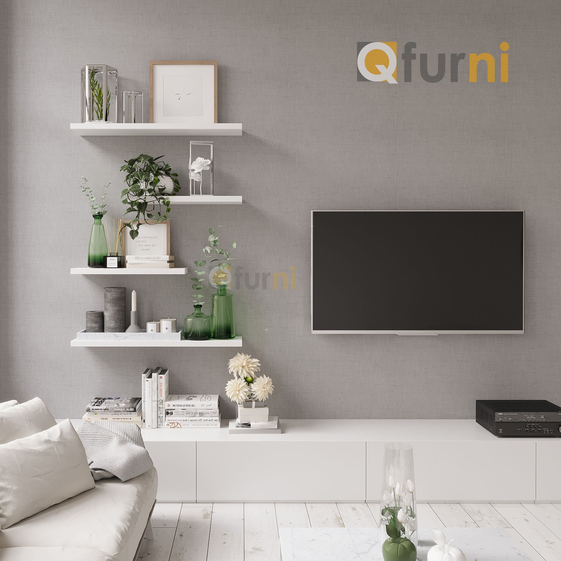 Set 4 kệ treo tường trang trí SK10