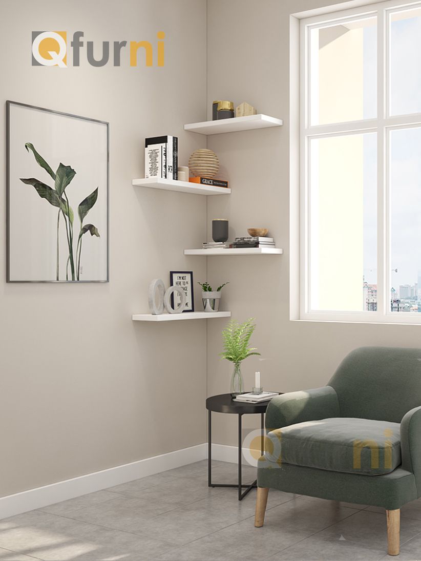 Set 4 kệ treo tường đa năng SK15