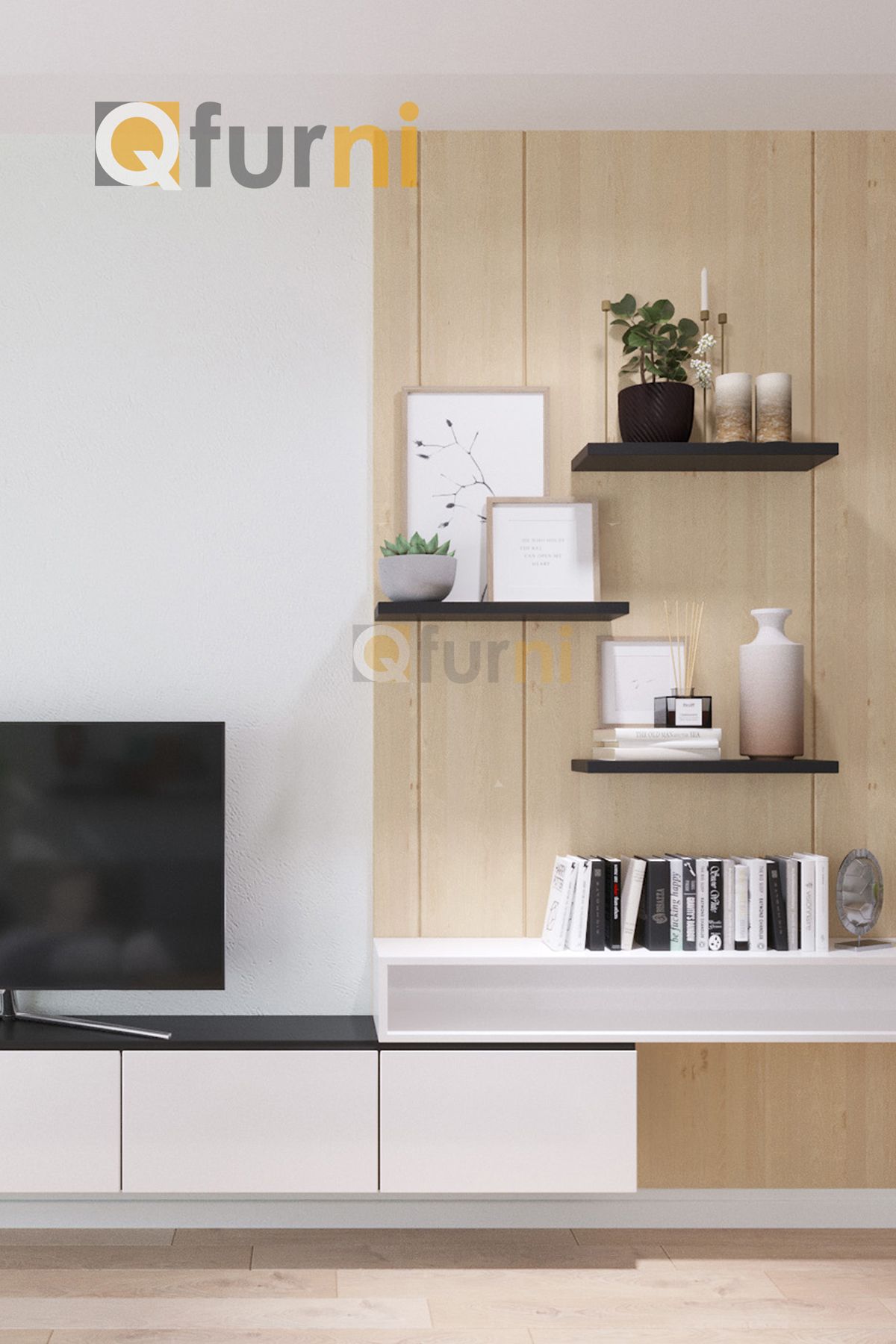Set 3 kệ treo tường SK02