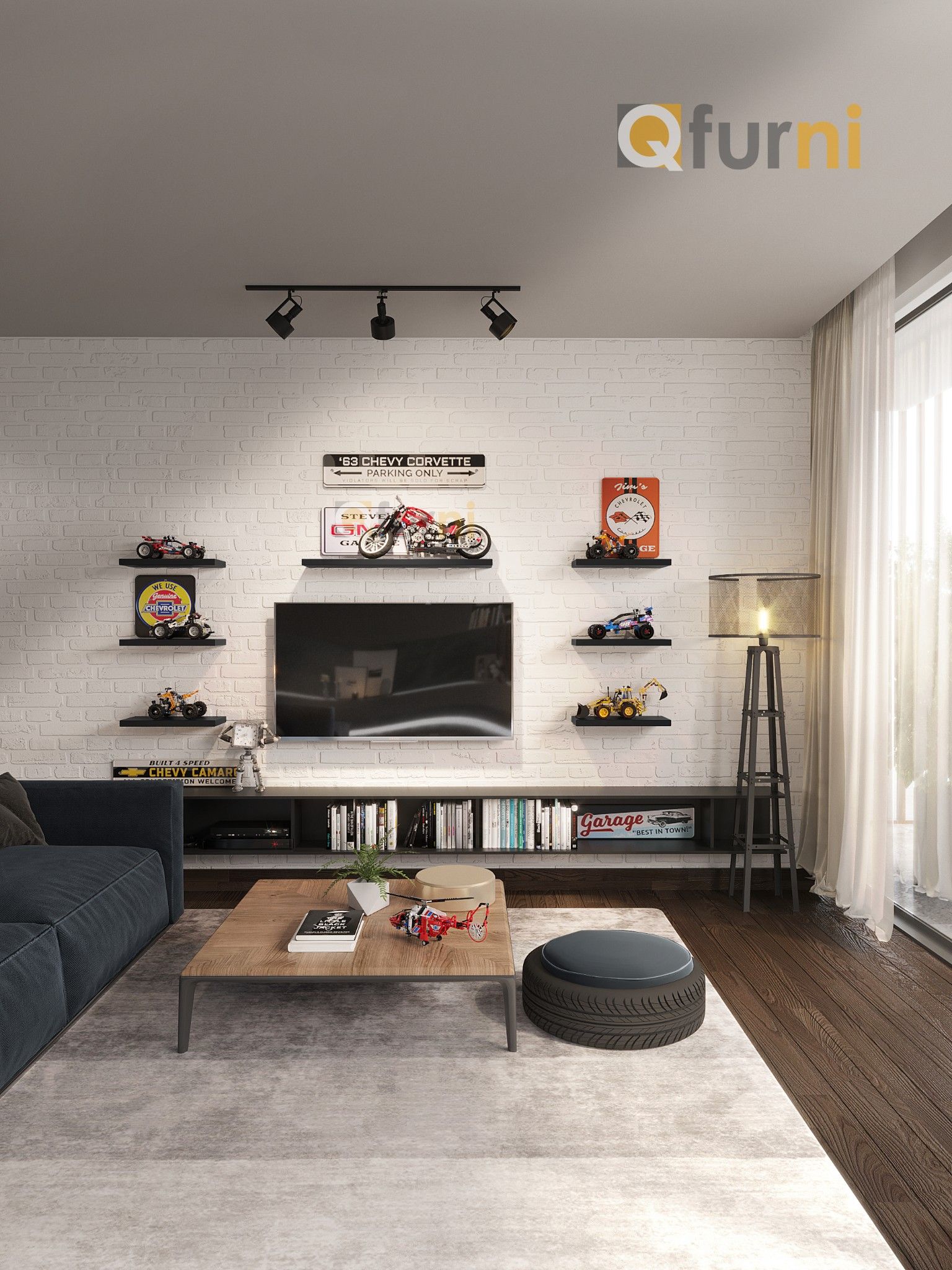 Set 7 kệ treo tivi SK06