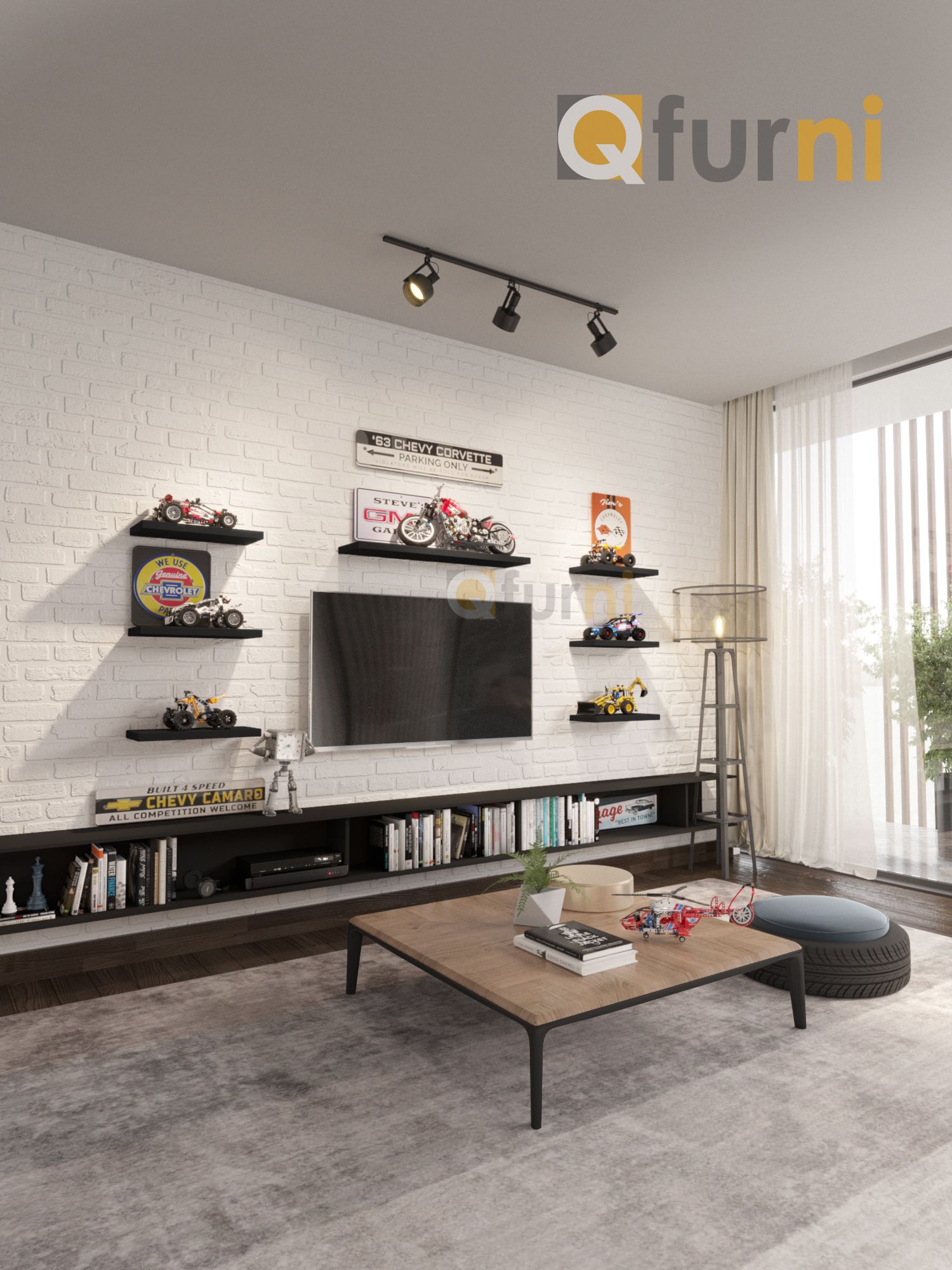 Set 7 kệ treo tivi SK06