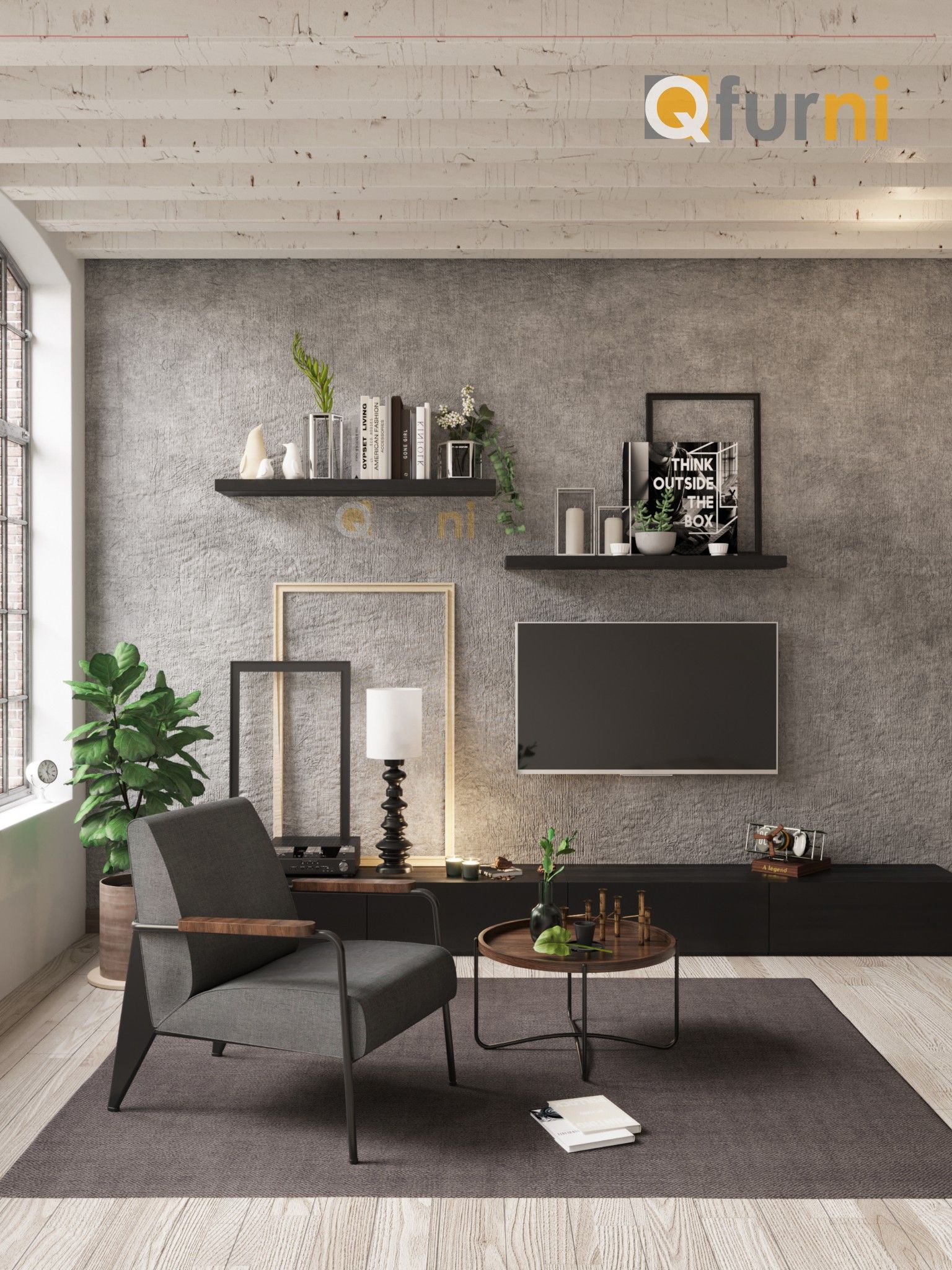 Set 2 kệ treo tường SK09
