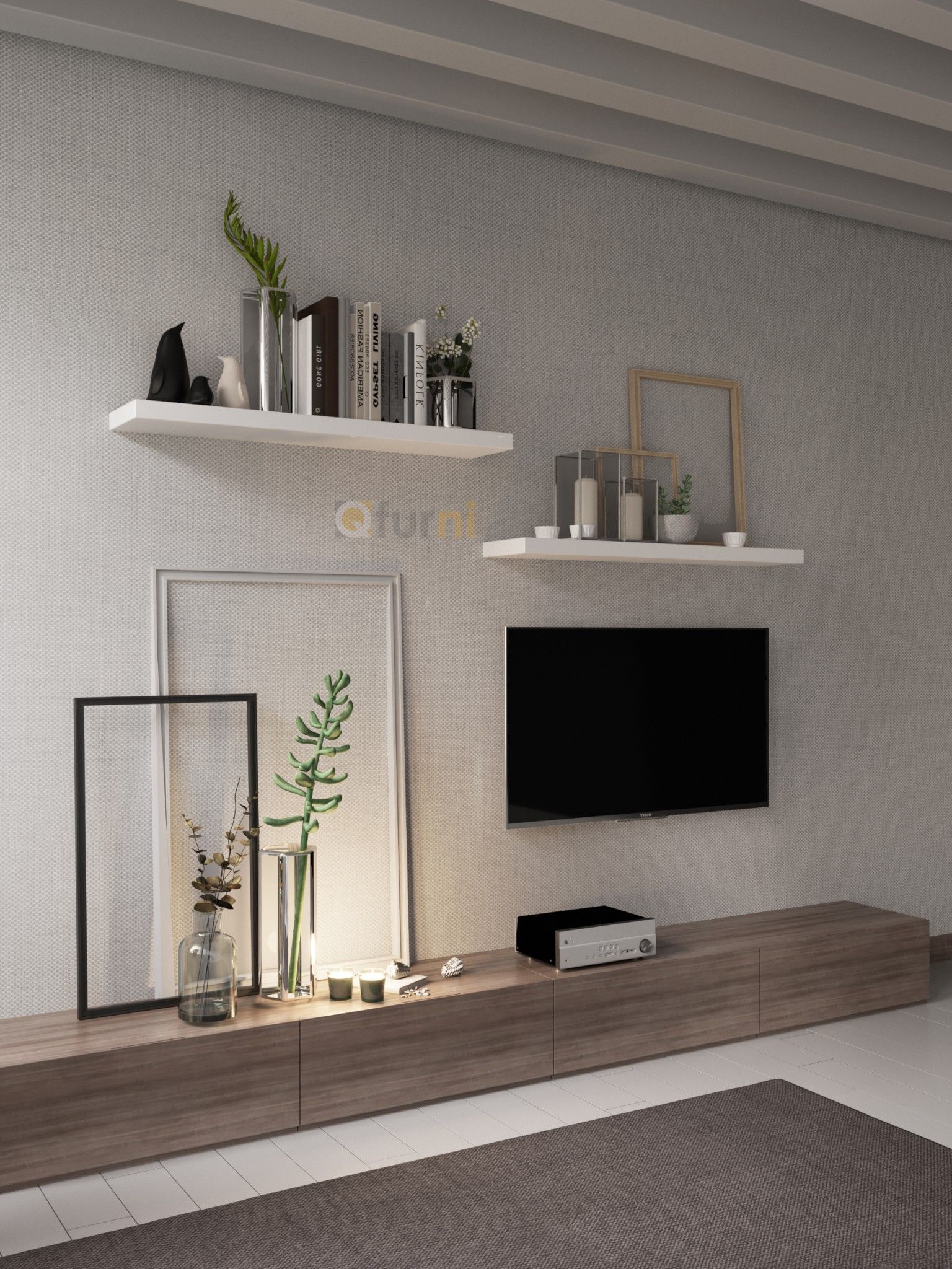 Set 2 kệ treo tường SK09