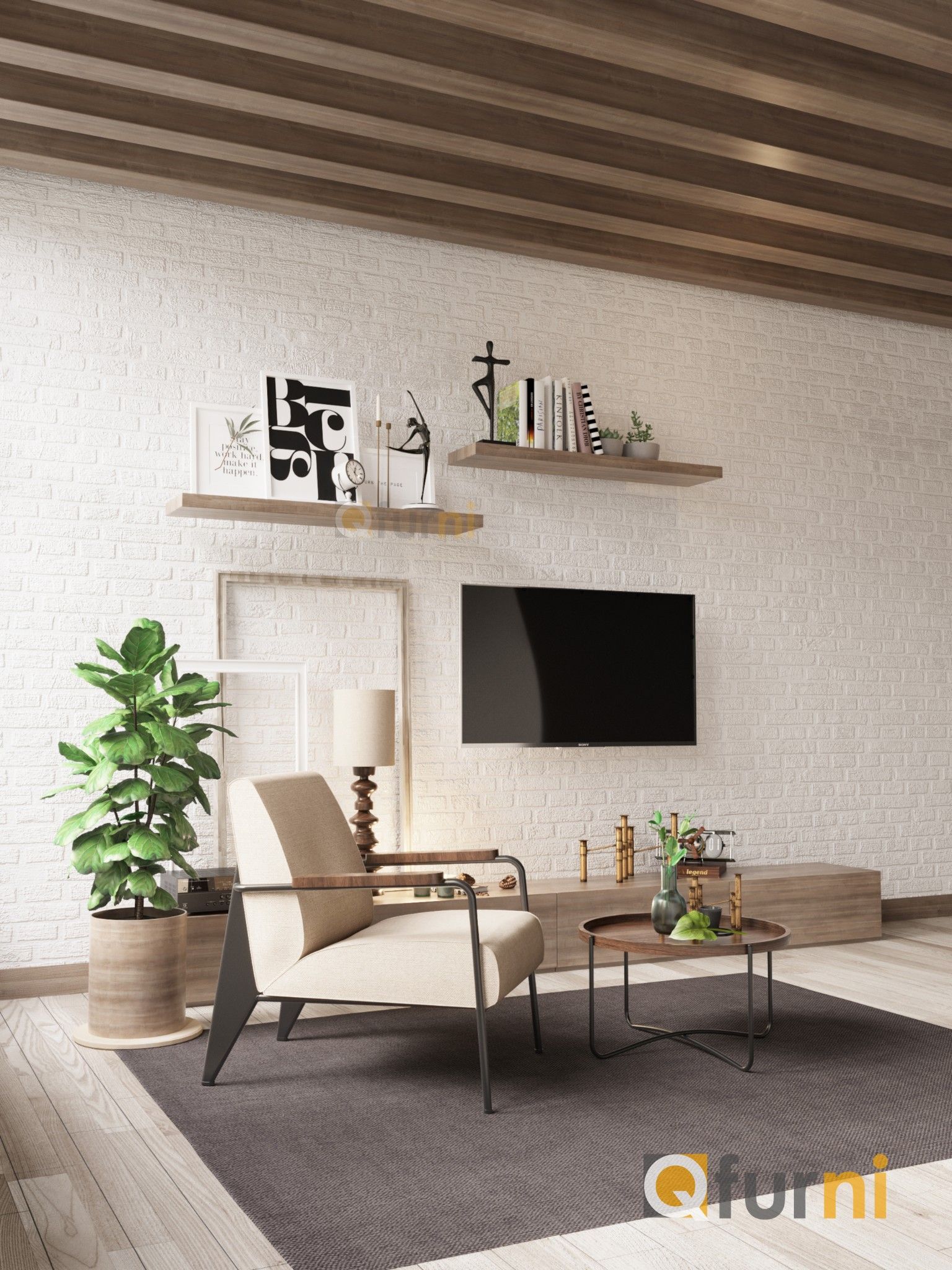 Set 2 kệ treo tường SK09
