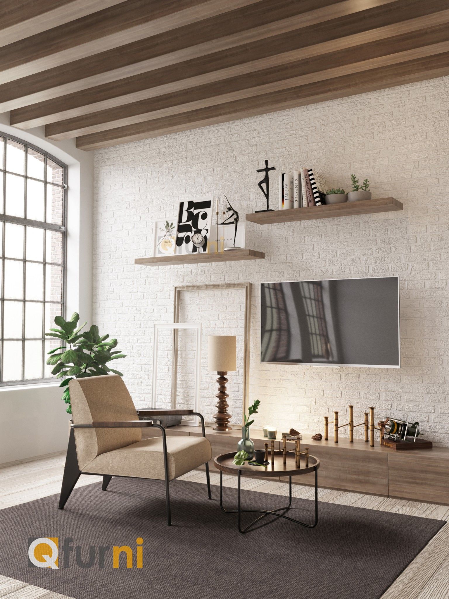 Set 2 kệ treo tường SK09