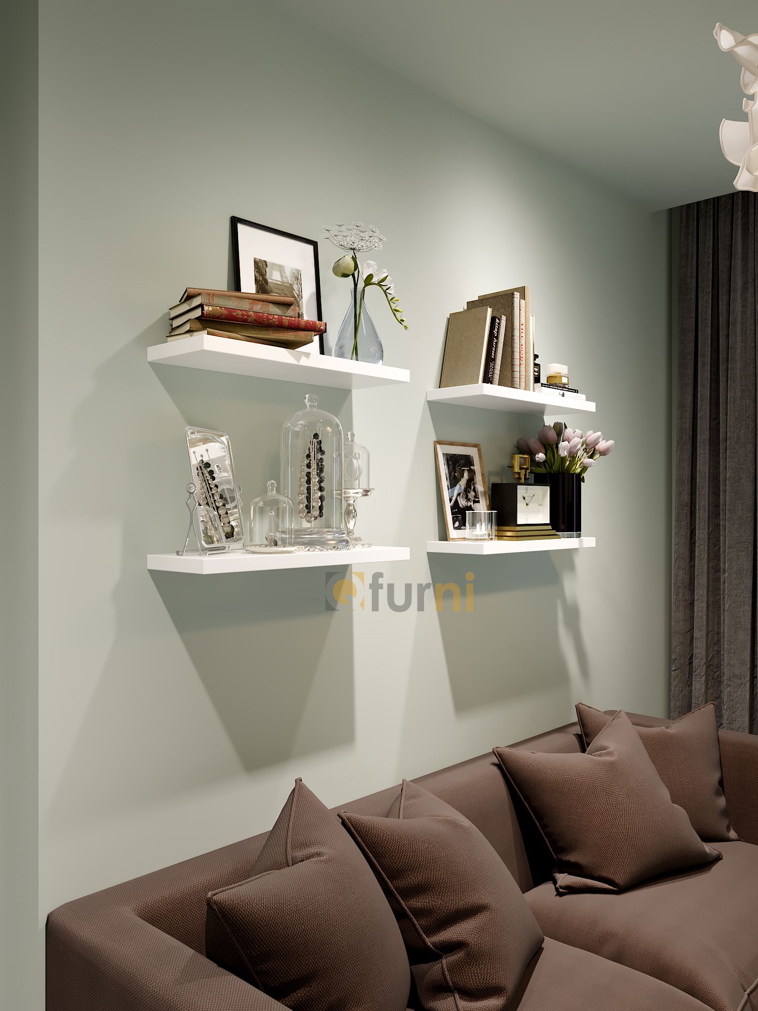 Set 4 kệ treo tường SK03