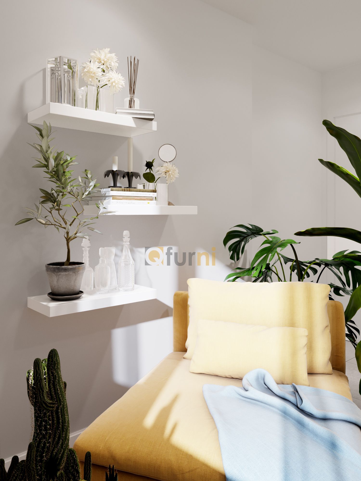 Set 3 kệ treo tường SK19