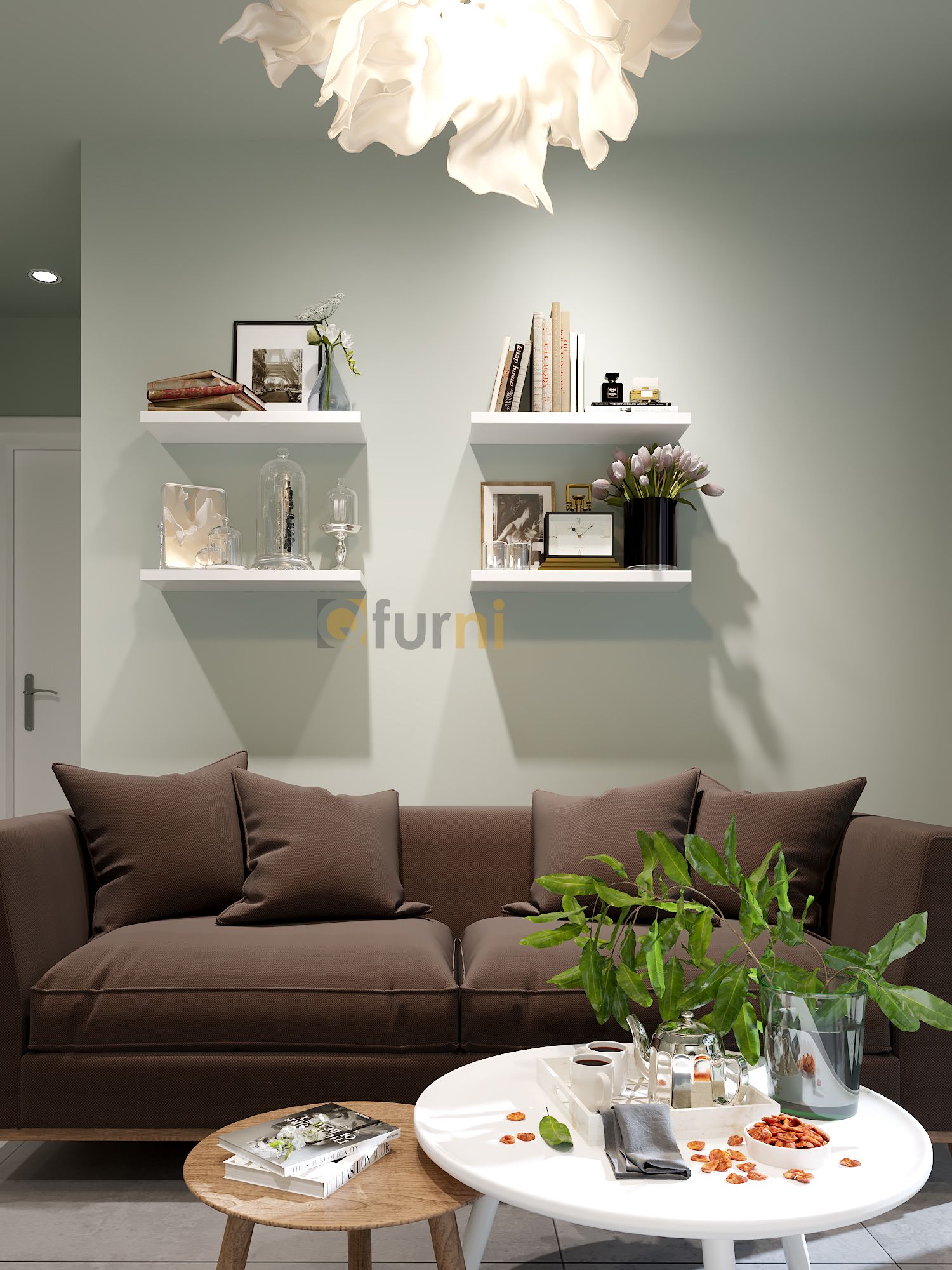 Set 4 kệ treo tường SK03