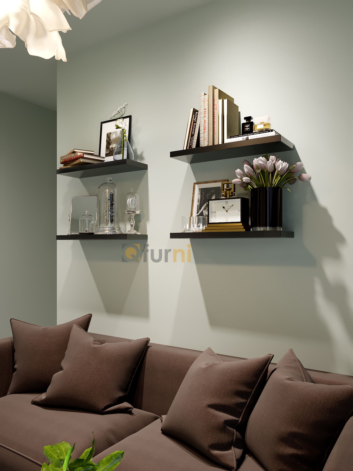 Set 4 kệ treo tường SK03