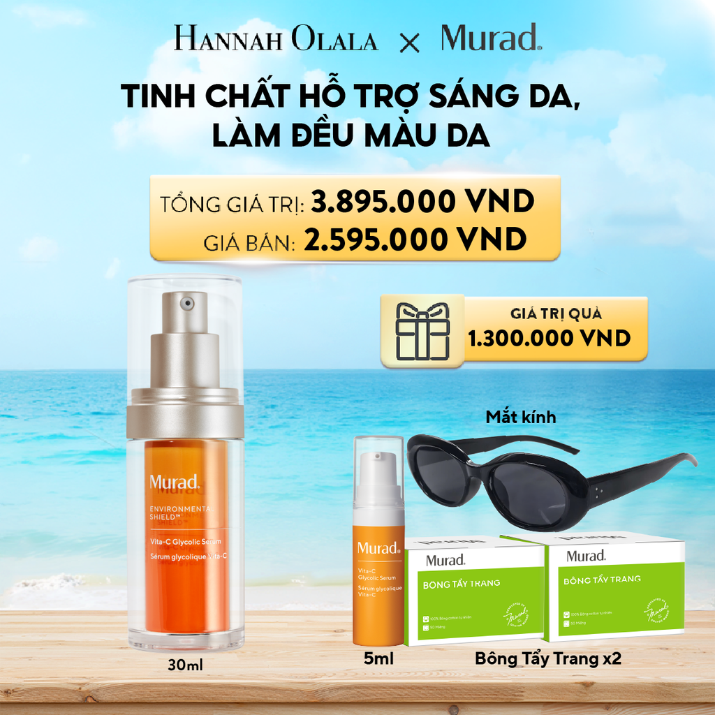 A510_DEAL 2: TINH CHẤT HỖ TRỢ SÁNG DA, LÀM ĐỀU MÀU DA 30ML