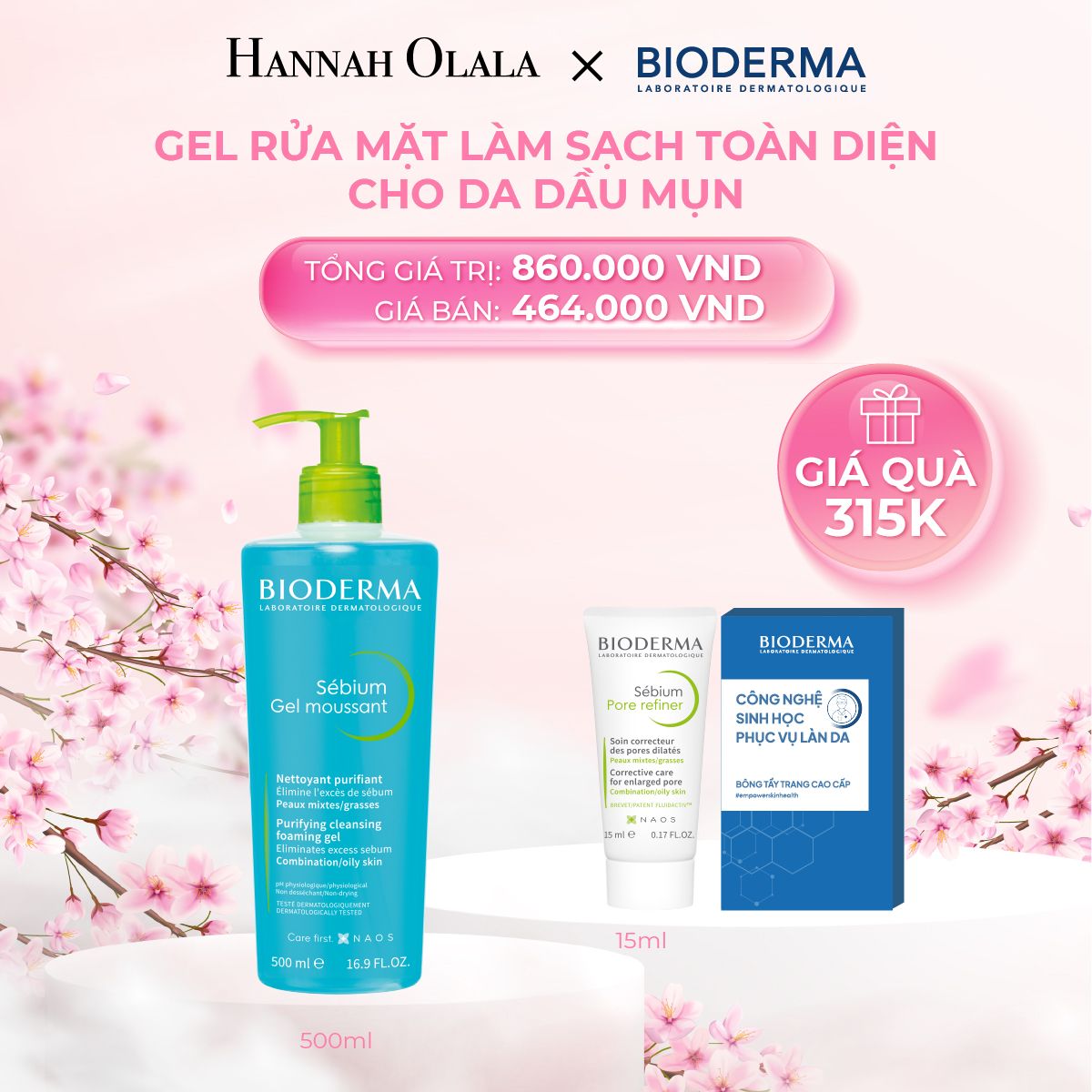 M597_DEAL 10: GEL RỬA MẶT LÀM SẠCH TOÀN DIỆN CHO DA DẦU MỤN