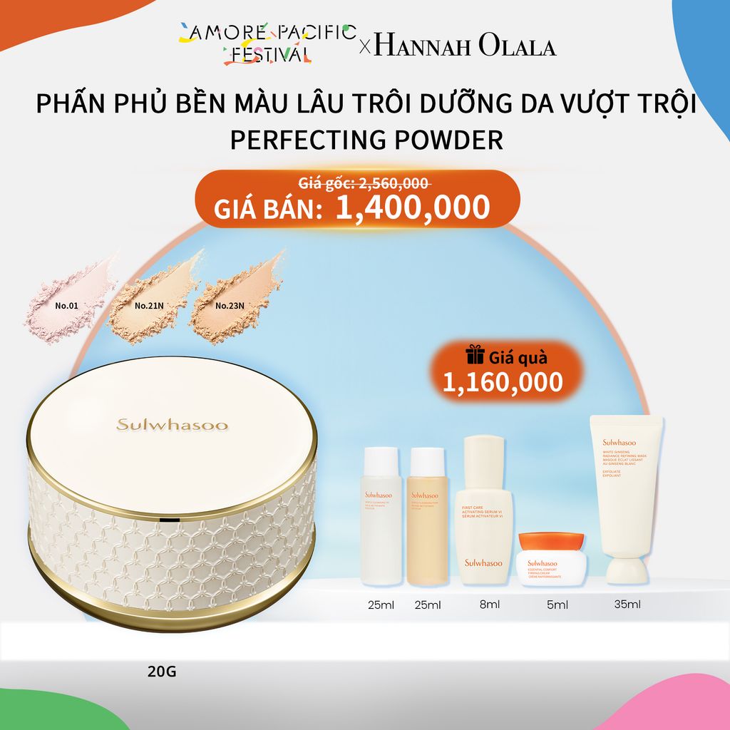 D94_DEAL 9: PHẤN PHỦ PERFECTING POWDER 20G