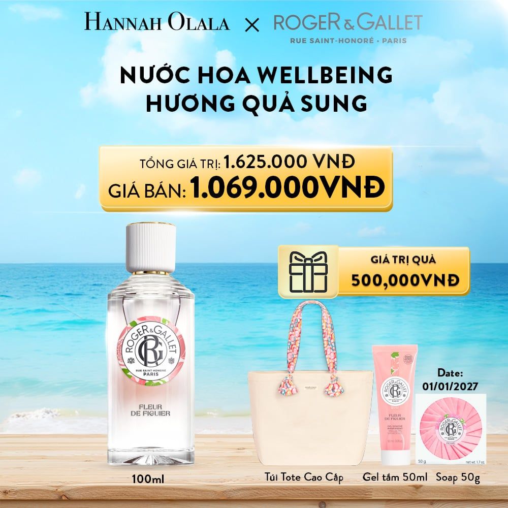 A171_Deal 1: NƯỚC HOA ROGER&GALLET WELLBEING 100ML