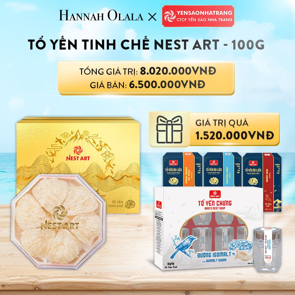 A227_DEAL 10: TỔ YẾN TINH CHẾ NA - 100G