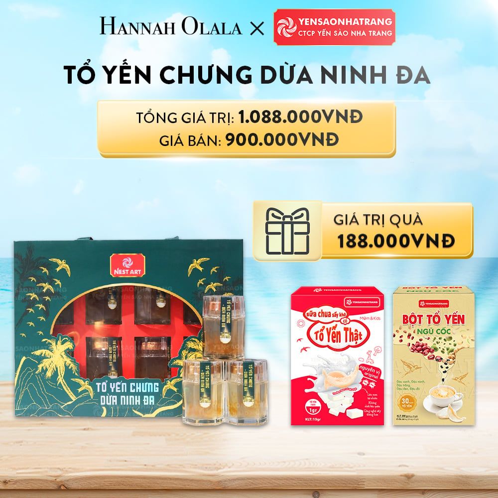 DEAL 04: TỔ YẾN CHƯNG DỪA NINH ĐA