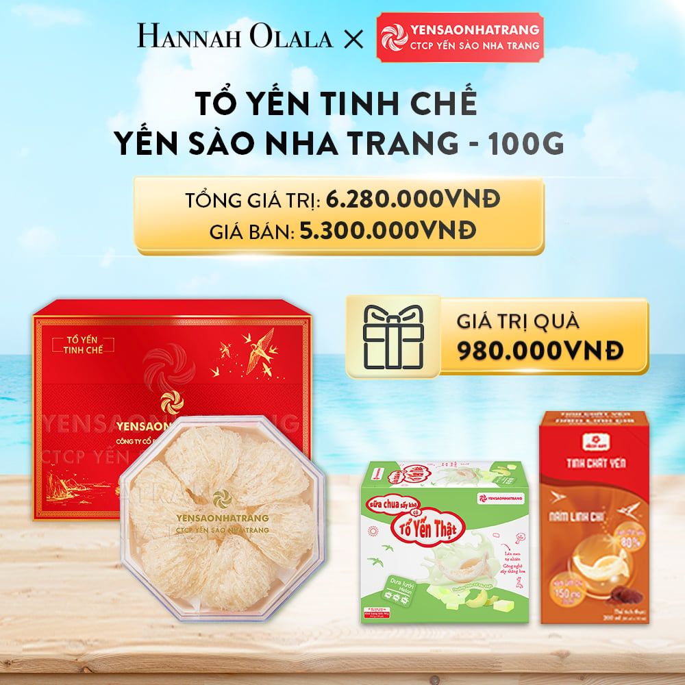DEAL 08: TỔ YẾN TINH CHẾ YSNT - 100G