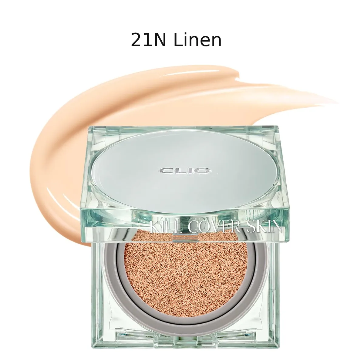 E87_DEAL 2: PHẤN NƯỚC CLIO KIỀM DẦU, LÂU TRÔI KILL COVER SKIN FIXER CUSHION 15G (TẶNG KÈM LÕI)