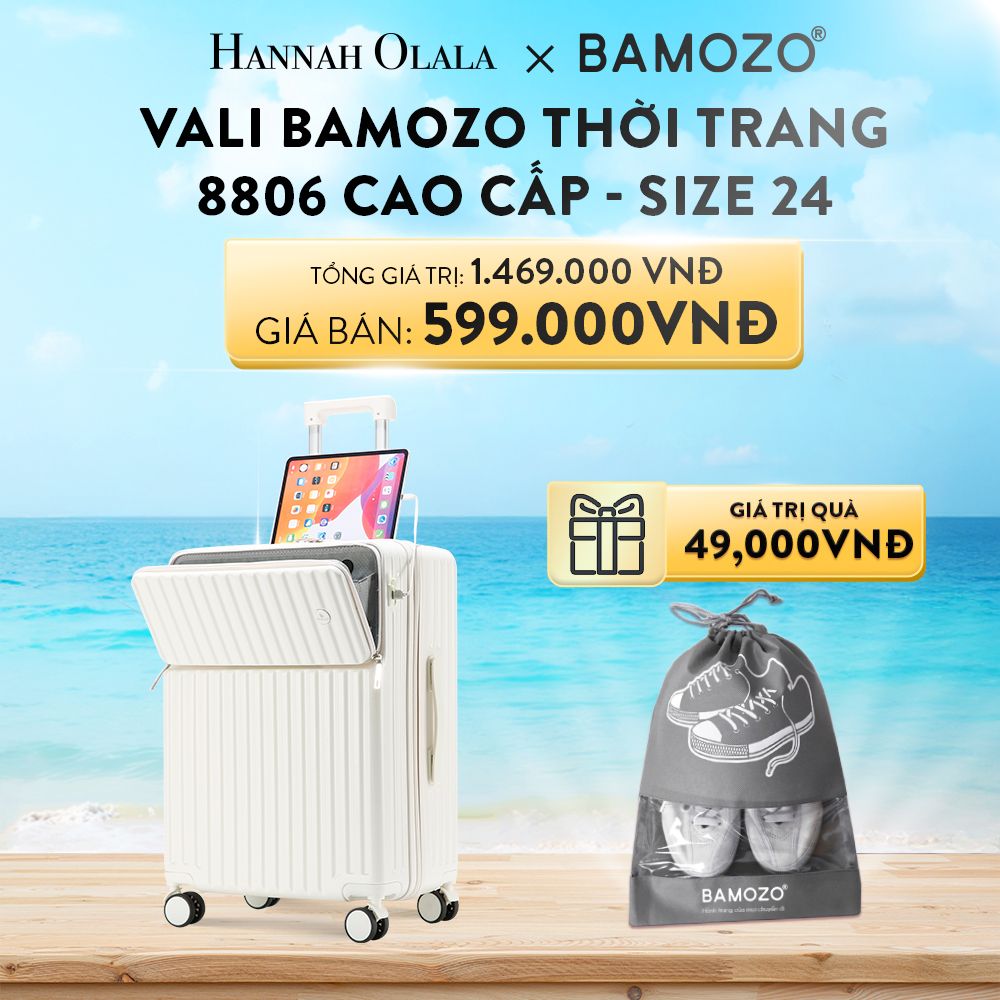 DEAL 5: VALI BAMOZO 8806 CAO CẤP (TẶNG TÚI ĐỰNG GIÀY)