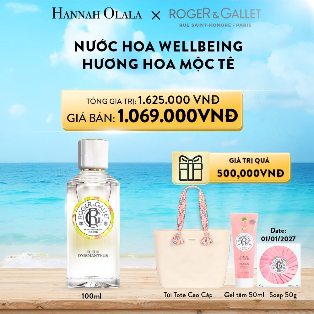 A171_Deal 1: NƯỚC HOA ROGER&GALLET WELLBEING 100ML