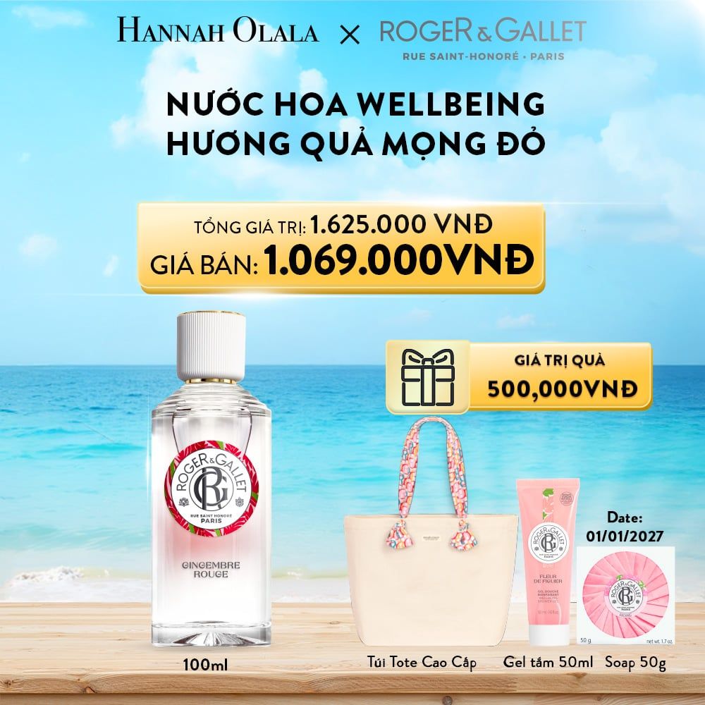A171_Deal 1: NƯỚC HOA ROGER&GALLET WELLBEING 100ML