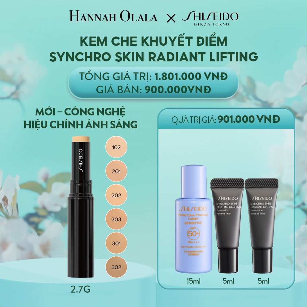 E1584: DEAL 2: KEM CHE KHUYẾT ĐIỂM DẠNG THỎI SYNCHRO SKIN RADIANT LIFTING CONCEALER