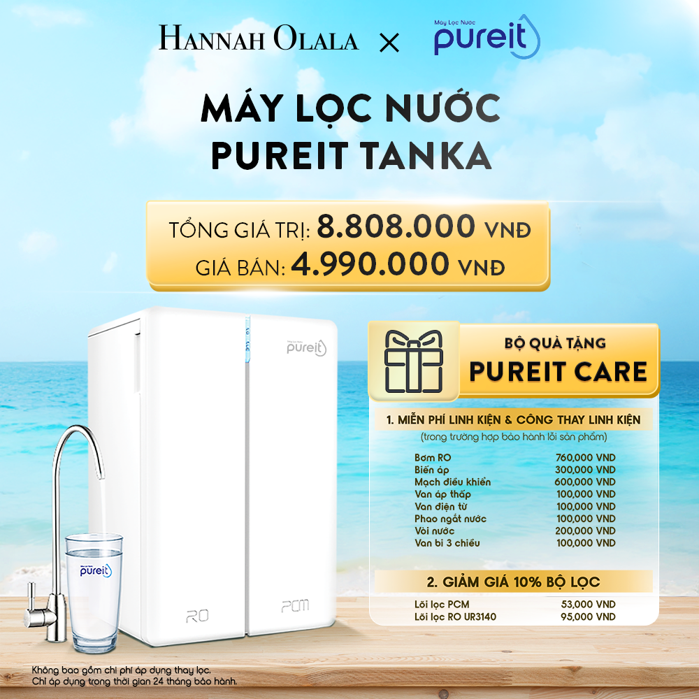 A731_DEAL 7: MÁY LỌC NƯỚC ÂM TỦ BẾP PUREIT TANKA UR3140