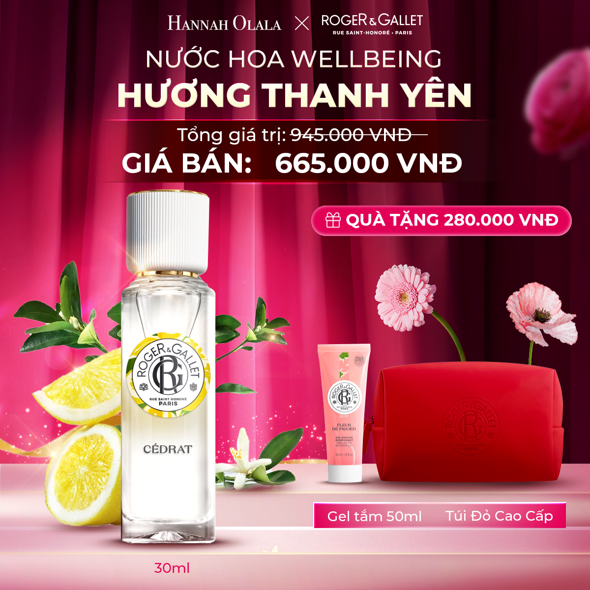 K35_DEAL 6: NƯỚC HOA WELLBEING 30ML