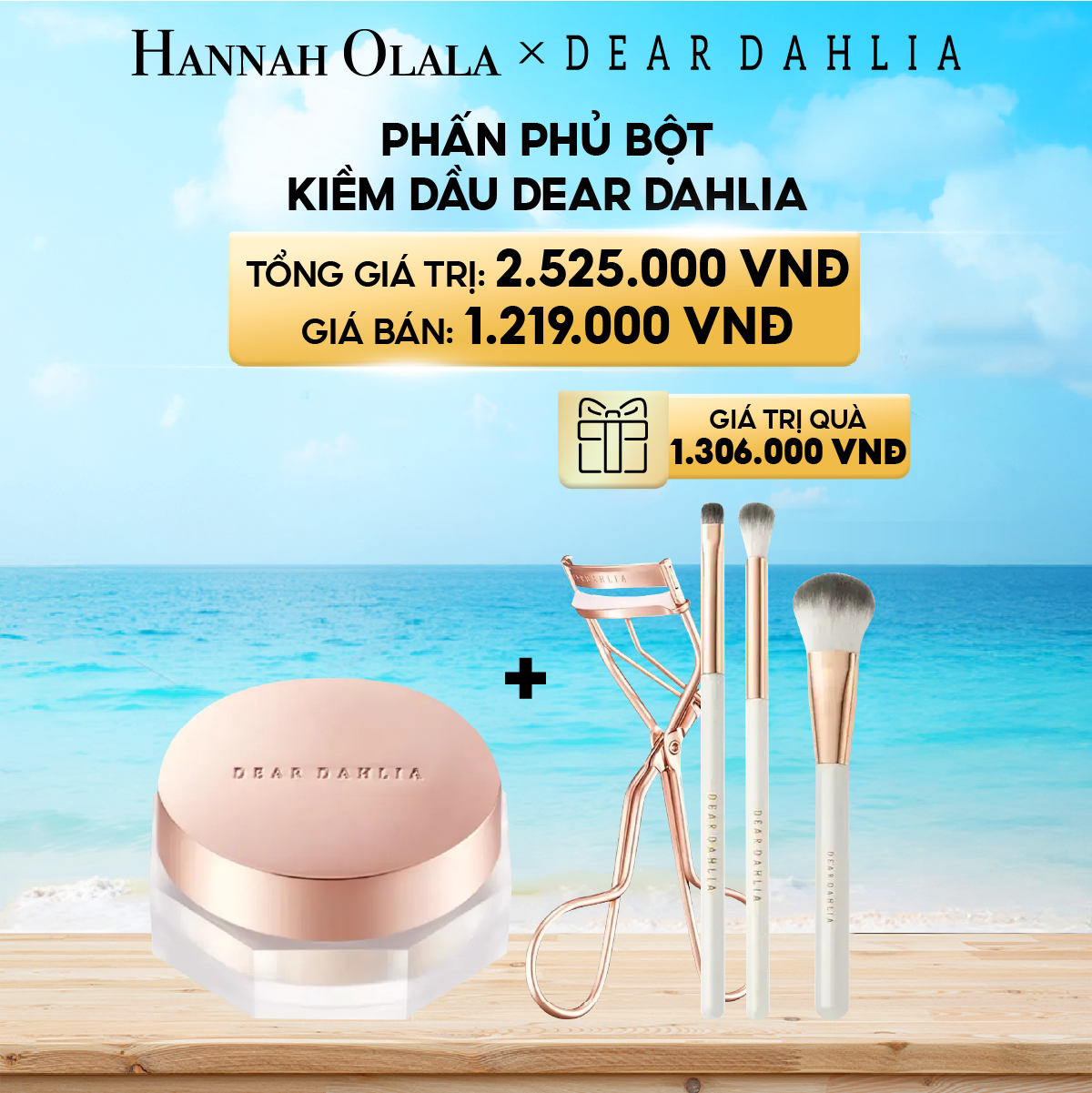 A326_DEAL 16: PHẤN PHỦ BỘT KIỀM DẦU DEAR DAHLIA