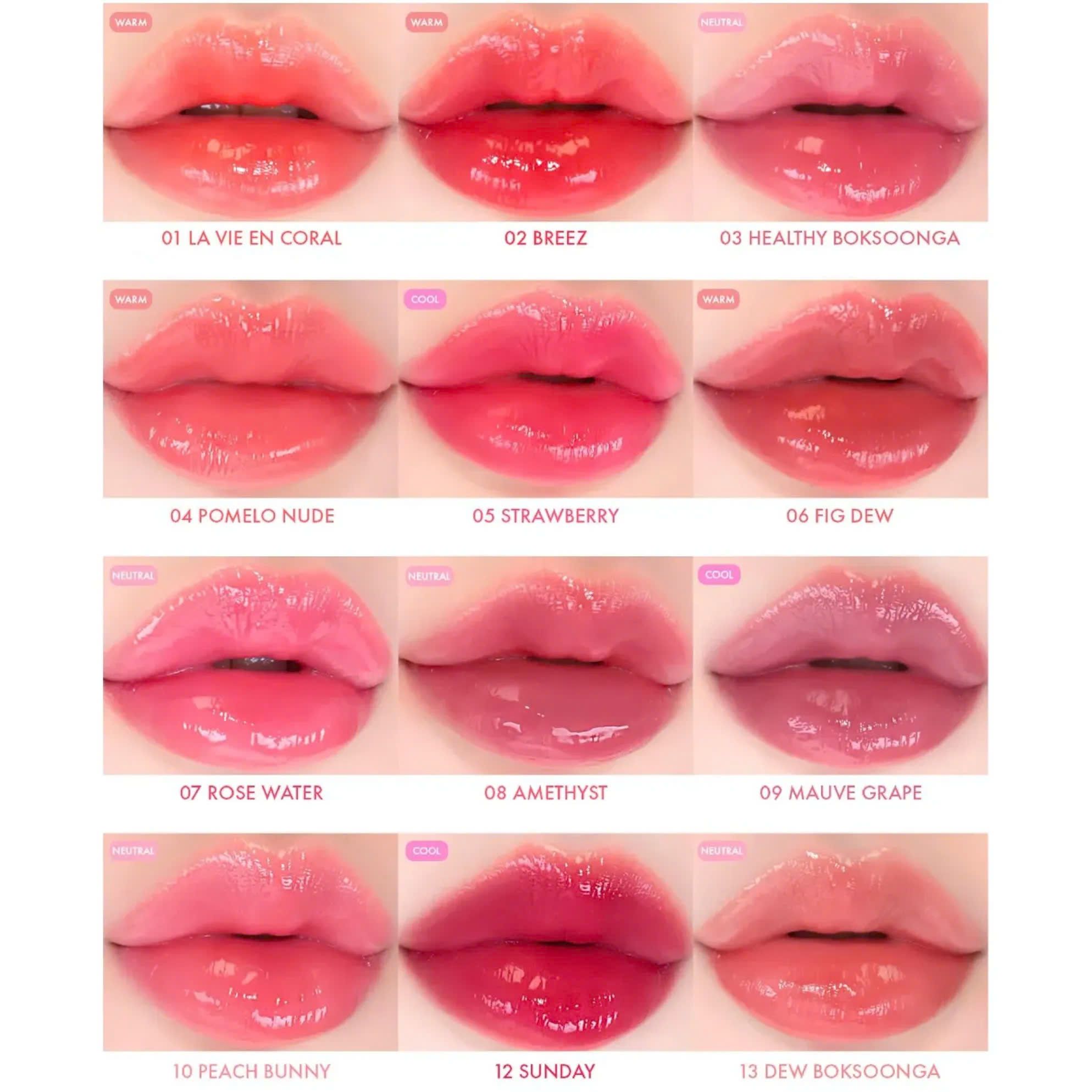 E128_DEAL 2: SON NƯỚC BÓNG THUẦN CHAY AMUSE DEW TINT 4G