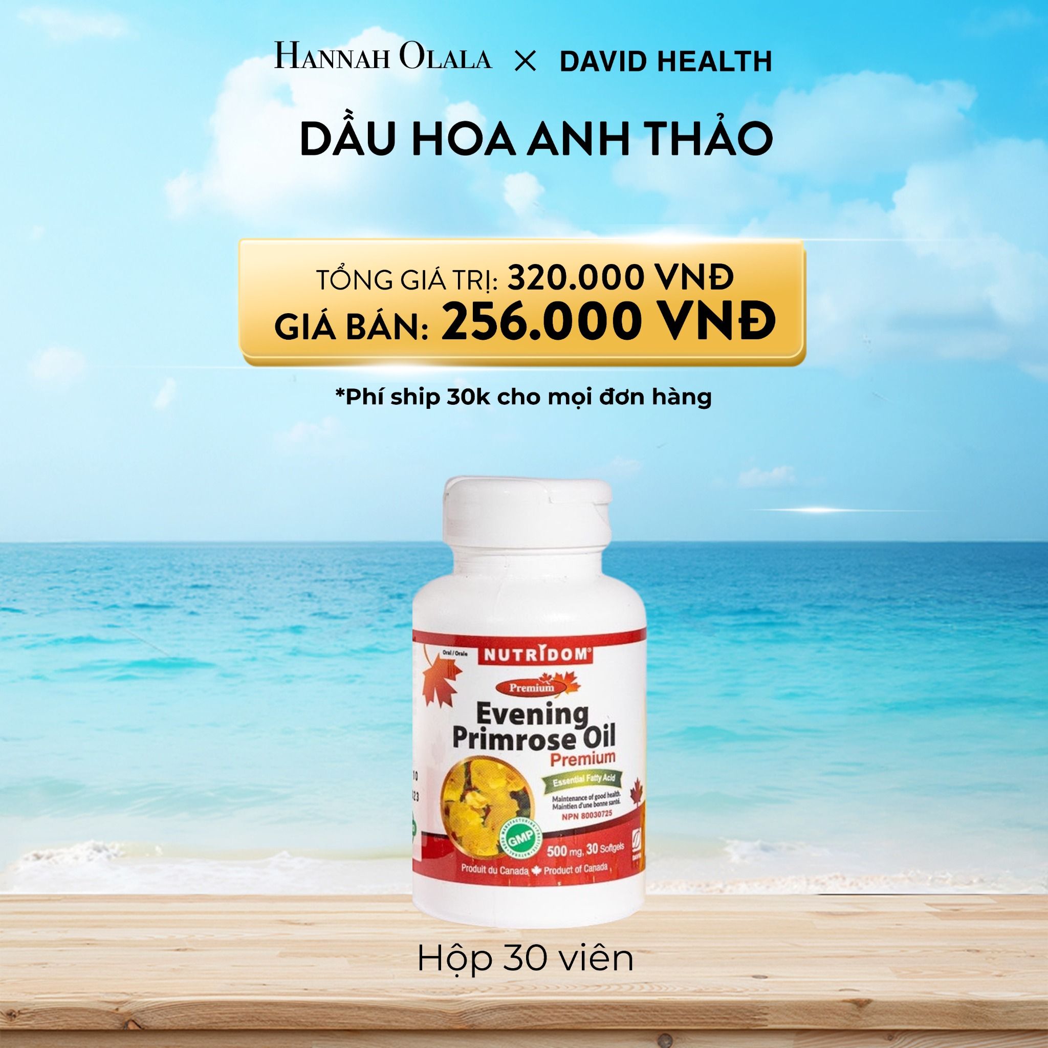 A248_DEAL 5: DẦU HOA ANH THẢO CHIỀU (30 VIÊN)