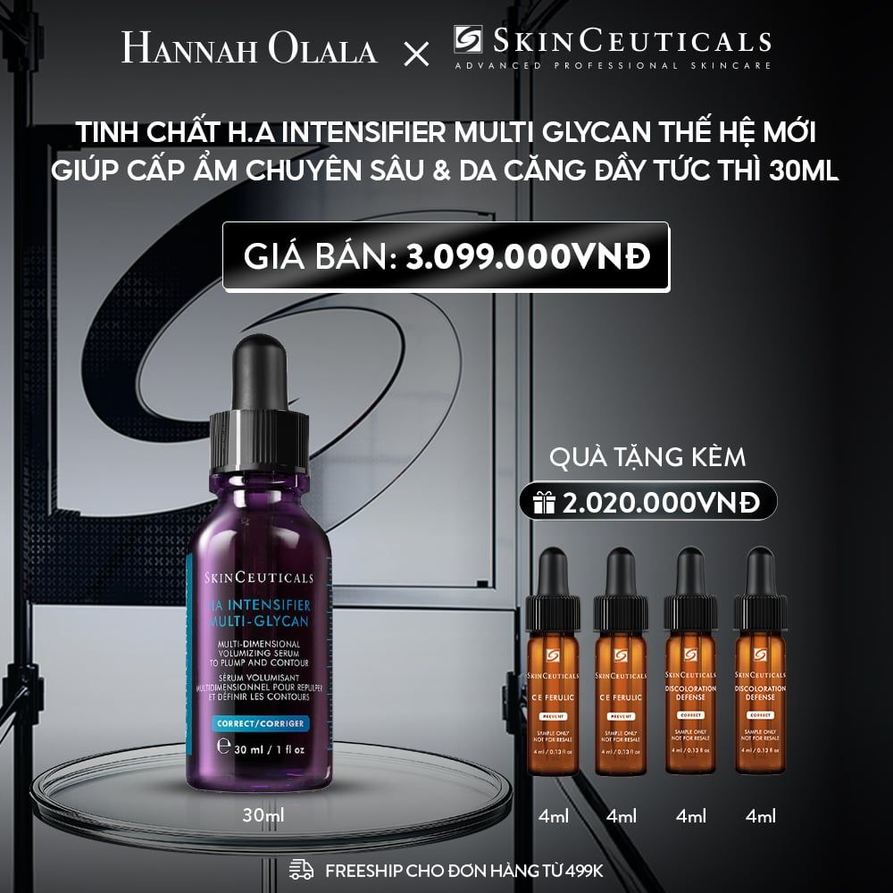 K24_DEAL 24: TINH CHẤT H.A INTENSIFIER MULTI GLYCAN THẾ HỆ MỚI GIÚP CẤP ẨM CHUYÊN SÂU & DA CĂNG ĐẦY TỨC THÌ 30ML
